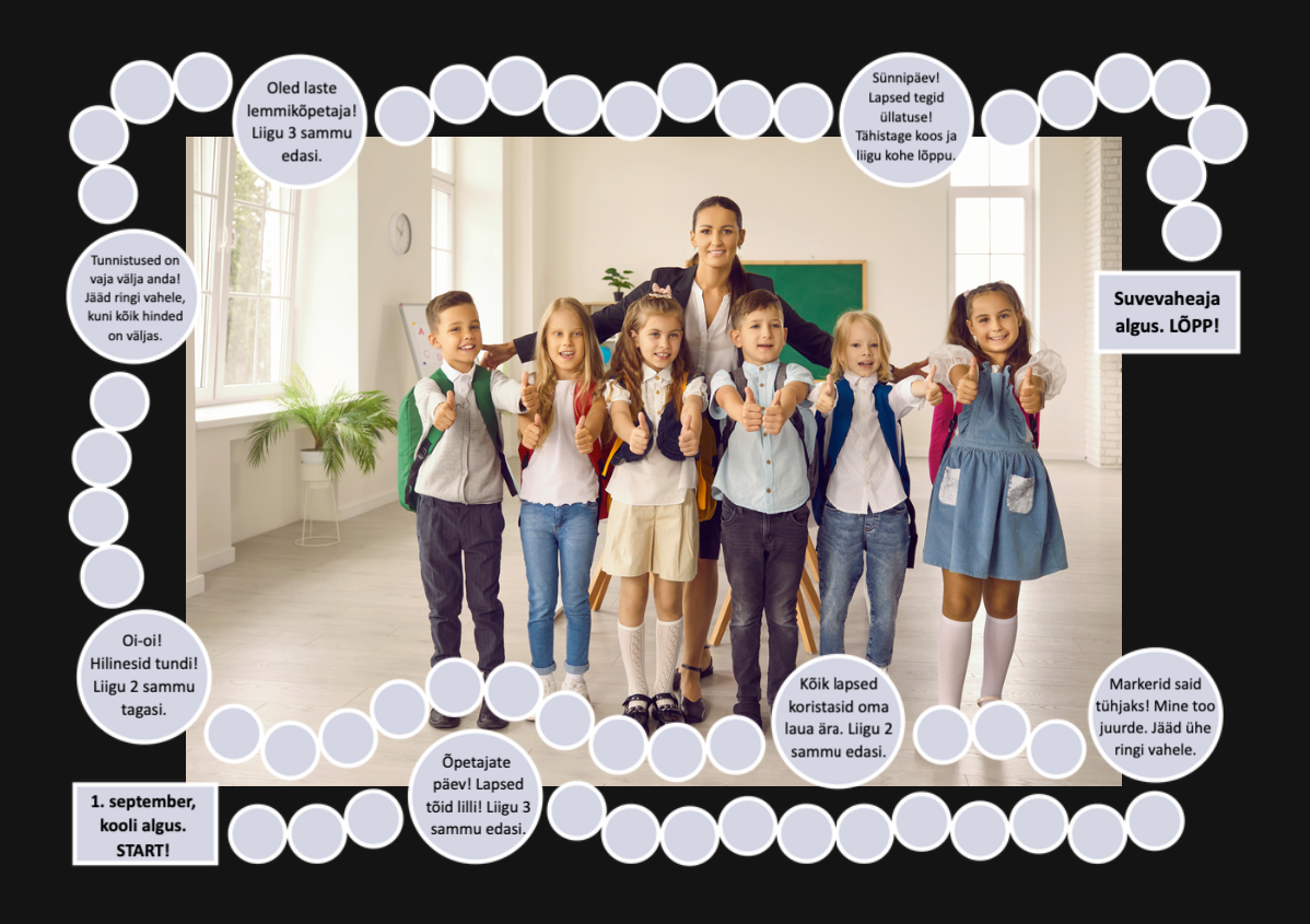 Board Game for School or Teacher